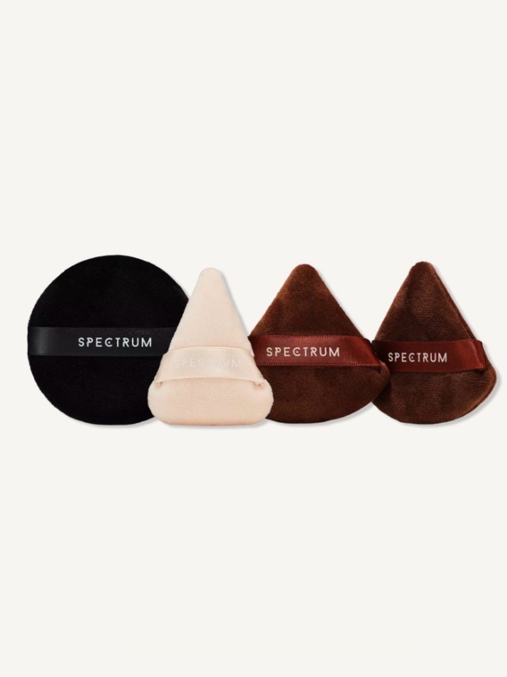 Spectrum Pantherine 4-Piece Pro Makeup Puff Bundle NIP